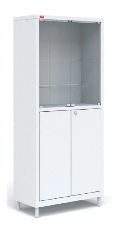 Шкаф медицинский железный М2 175.80.40 С