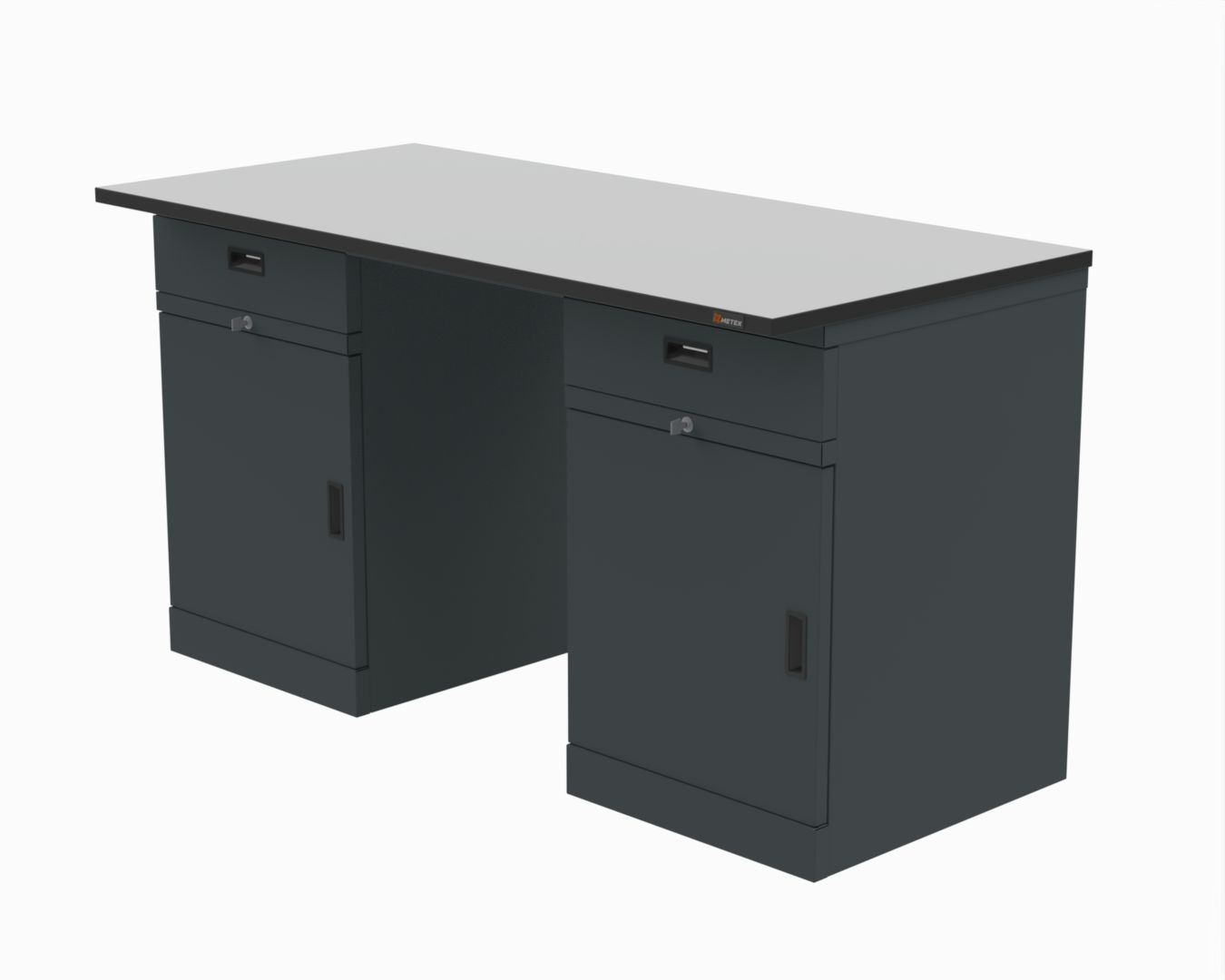 Стол рабочий 1500х700 мм 41.Т.С1.С1 ESD (RAL7035)